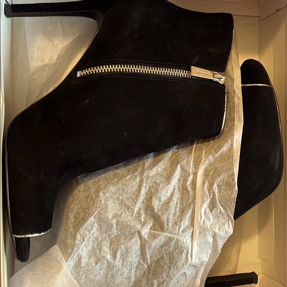 Suede Harper Booties